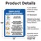 Signmission Employee Hand Washing, 12 in W x Rectangle, Aluminum OS-2PACK-NS-A-1218-25572 - alternate 4